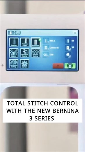 Fons & Porter’s Love of Quilting | In my introduction post, I shared a picture of myself with one of the NEW BERNINA 3 Series machines ✨ The new BERNINA 335 and B 325 are... | Instagram