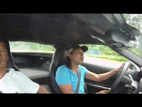 Showing my Dad how to drift his C6 Corvette