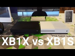 Xbox one X and Xbox one S Side by side comparison