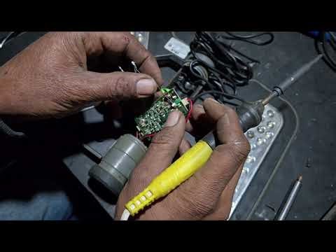 Led torch repair fault not charging