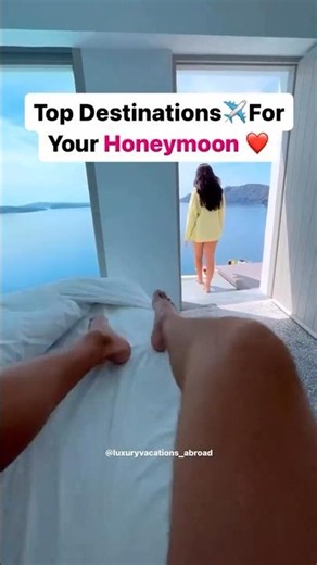 Top Honeymoon Destinations 2026 ❤️ Best Luxury Honeymoon Vacations & Romantic Holiday Ideas #travel