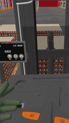 Forklift Driving Simulator VR | Short | PCVR | Oculus Quest 3