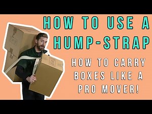 Mastering Box Carrying: How to Use a Hump Strap | Professional Movers' Guide to Using a Hump Strap