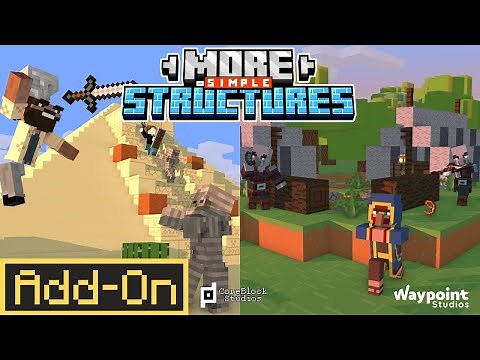More Simple Structures Add-On | Minecraft Marketplace | Showcase