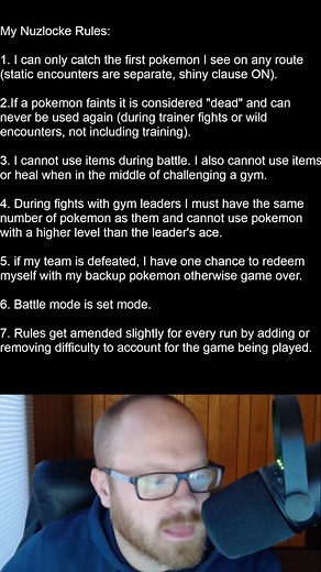 My Nuzlocke Rules Explained | Pokemon Gaming Challenge