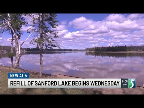 Refill of Sanford Lake beginning