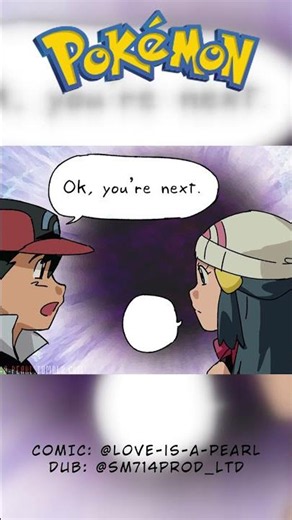 Scenes from Diamond and Pearl | Pokémon Comic Dub (Pearlshipping) #pokemon #pearlshipping