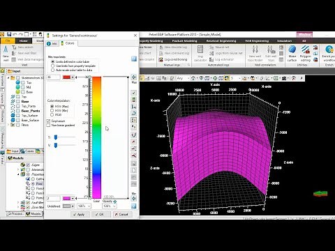 Petrel Tutorial 20: Creating Permeability Y & Z from X