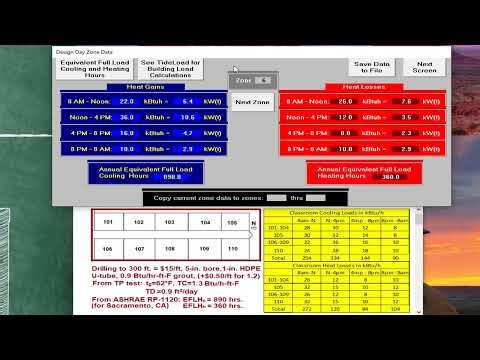 Designing a Vertical Ground Heat Exchanger using GSHPCalc (25 mins.)