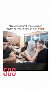 641K views · 2.8K reactions | “Girlfriend almost cheats on her boyfriend right in front of him.” | Cheating getting caught | Facebook