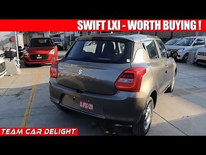 Swift LXI - Walkaround Review with On Road Price | Maruti Suzuki Swift 2021 | Base Model