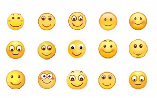 各种平台的[微笑]表情你们能区分开吗？盘点国内各个平台的[微笑]表情！