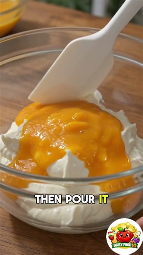 Only a Few Ingredients for This Dreamy Mango Cheesecake! 🥭✨