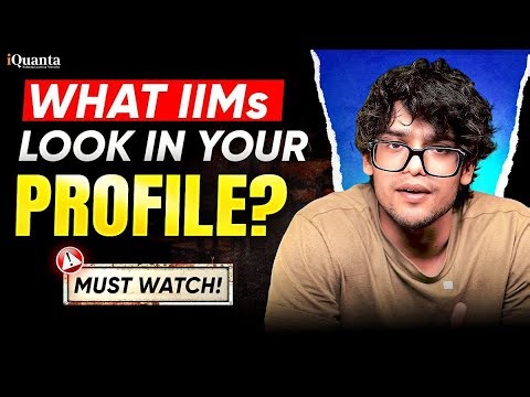 How to Build a Strong Profile for CAT 2026 | Your MBA Profile = Your First Impression