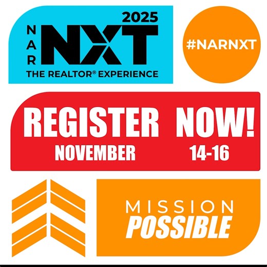 Don’t miss NAR NXT 2025, the ultimate real estate event! Discover actionable insights to boost your business, from social media mastery to smart business planning. Join thousands of professionals in Houston, Nov 14-16, and shape your future in real estate. | NAR NXT, The Realtor Experience