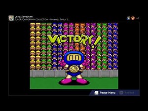 Super Bomberman Collection - 2-Player Online Gameplay (via GameShare)