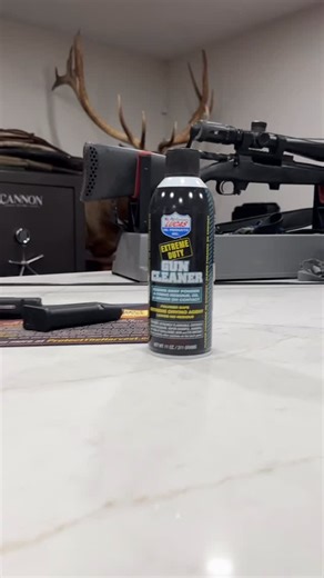 2.5K views · 44 reactions |  Trust Lucas Extreme Duty Gun Cleaner to do the dirty work! A clean firearm is a reliable one, so be sure to include us in your routine maintenance schedule! #LucasOil #LucasWorks #LucasAlliance #FirearmMaintenance #GunCareEssentials | Lucas Oil | Facebook