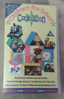 Children's Pre-School Compilation VHS Video Collection Vintage Educational Rare | eBay UK