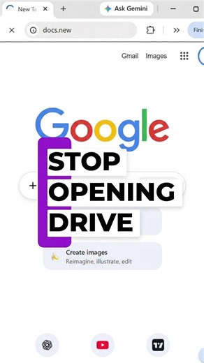 Create a Google Doc Instantly With docs.new