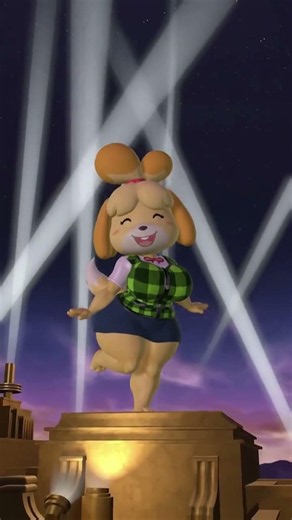 Isabelle KabalMystic Stage 20th Century Fox Structure Flip Your Lid Animation AC:NL Nintendo 3DS