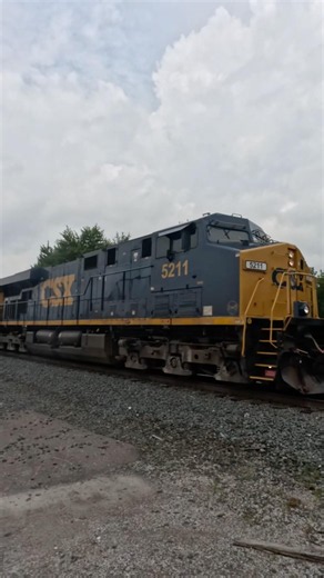 CSX M356 Manifest Mixed Freight Train from Greenwich, Ohio 7/5/2026 #csx #train #railroad #shorts