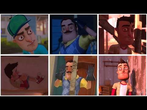 HELLO NEIGHBOR NEW UPDATE ALL CUTSCENES