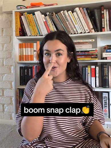 boom, snap, clap 👏 I do this everyday without fail. Whether it's for a quick attention grabber or a brain break, my students love this! You can do this standing up or sitting on the floor. You can make it easier/ harder depending on the age/ability of your students 🫶 . . . . . . #teachersoftiktok #brainbreak #classroommanagement #kindergarten #teacher