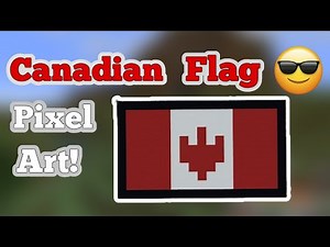 Minecraft Canadian Flag EASY...