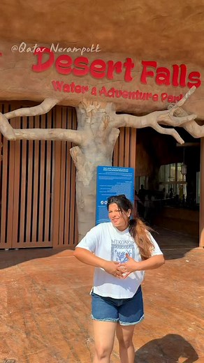 🌊 Desert Falls Water Park – Quick Guide • 📍 Hilton Salwa Beach Resort • 🎢 Slides, wave pool, lazy river, surfing, rafting, kids zone • 🕒 10 AM – 6 PM (seasonal) • 🎟️ Tickets online / gate • 🍔 Food, lockers, changing rooms, lifeguards • ✔️ Big, clean, full-day fun for all ages #DesertFalls #QatarWaterpark #SalwaResort #QatarFun #QatarNerampokk #QatarCouple #VisitQatar #QatarWeekend #DohaLife #DohaPlaces #QatarAttractions #QatarSpots #QatarTravel #QatarVibes #DohaVibes #QatarActivities #Qata