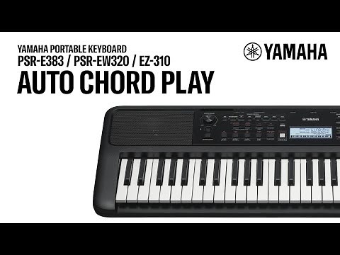 Yamaha Portable Keyboard PSR-E383 / PSR-EW320 / EZ-310 Style Video 2