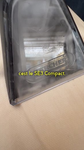 Nettoyage facile avec le SE 3 Compact !