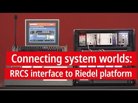 Connecting system worlds: RRCS interface to Riedel platform (short version)
