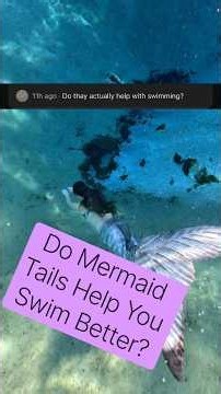 What a Monofin Actually Does 🧜‍♀️🌊