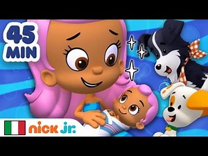 Bubble Guppies | 45 minuti di avventure insieme ai Bubble Guppies! | Nick Jr.