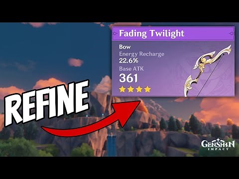 How to refine the Fading Twilight Genshin Impact