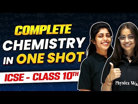 Complete Chemistry in 1 Shot || ICSE Boards || Class-10th