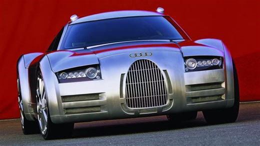 25 Years Ago, Audi's Rosemeyer Concept Was A Steampunk Supercar With A Massive Engine