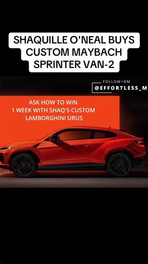 SHAQUILLE O'NEAL BUYS CUSTOM MAYBACH SPRINTER VAN-2 | maybach sprinter