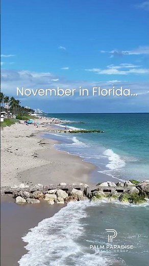 What Florida is REALLY like in November..