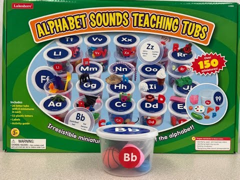 Alphabet Sounds Teaching Tubs B Tub Ep. 2