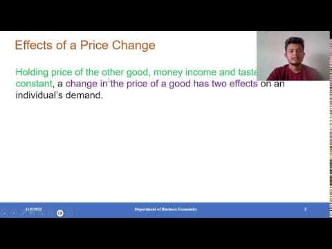 Income and Substitution Effects & Revealed Preference Theory