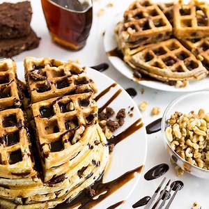 Have some Fairytale Brownies on hand? Celebrate this Waffle Day - or any day you feel like making waffles - by adding chunks of your favorite brownie flavor to the batter before "ironing." #yumilicious #wafflelove #brownielove | Fairytale Brownies | Facebook