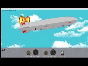 Floating Sandbox Hindenburg Disaster