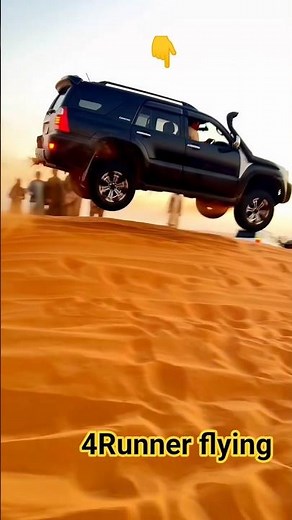 4Runner Desert Jump – Power and Style!🏷️ Hashtags: #CarVsCar #4Runner #Offroad #DesertJump #Shorts