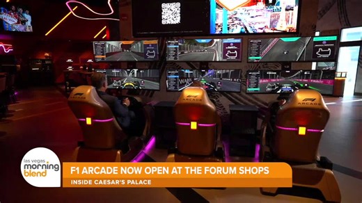 F1 Arcade Brings Racing Thrills to Caesars Palace