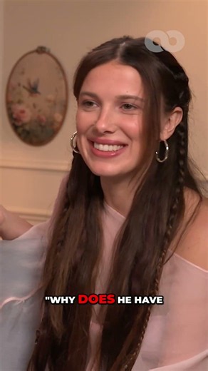 Millie Bobby Brown & Louis Partridge reveal the one thing they'd steal from the Enola Holmes 3 set 👀