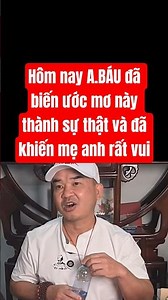 Today A.BAU has made this dream come true and made his mother very happy #lavlognt #doanvanbau