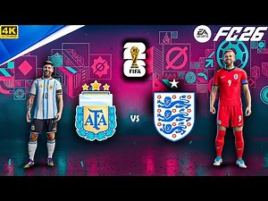 FC 26 - Argentina Vs England - FIFA World Cup 2026 Final | PC™[4K60FPS] Gameplay