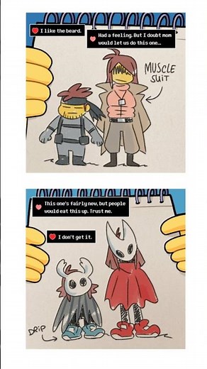 Kris and Frisk's Halloween Costumes (Deltarune Comic Dub)