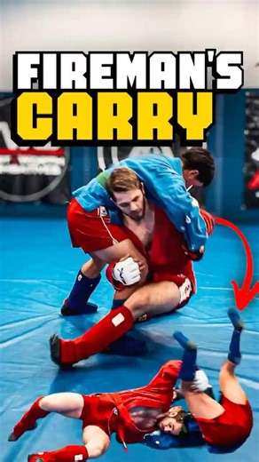 How to Execute the Fireman's Carry #wrestling #sambo #technique